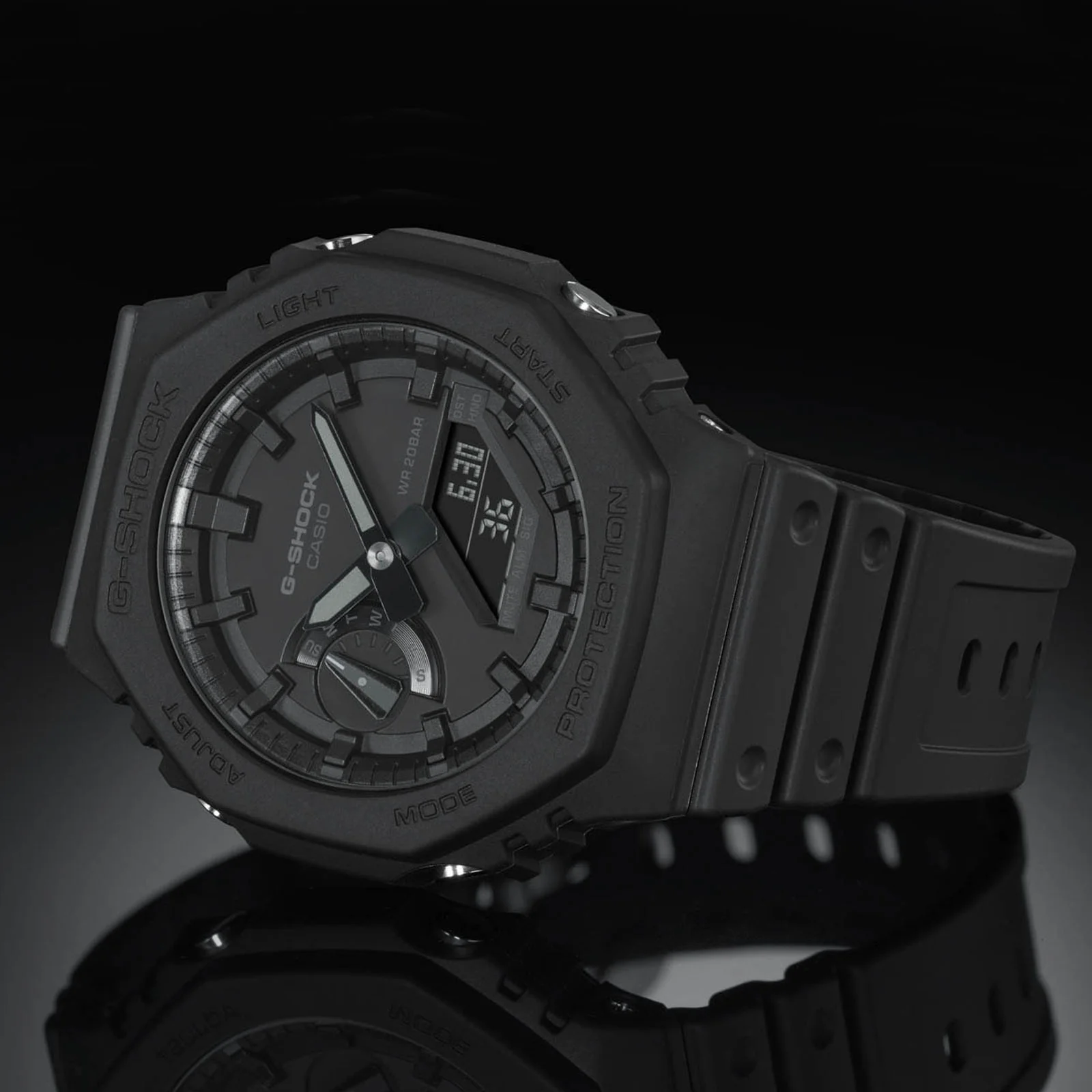 Casio G-Shock Carbon Core Guard Watch GA2100-1A1 - Image 3