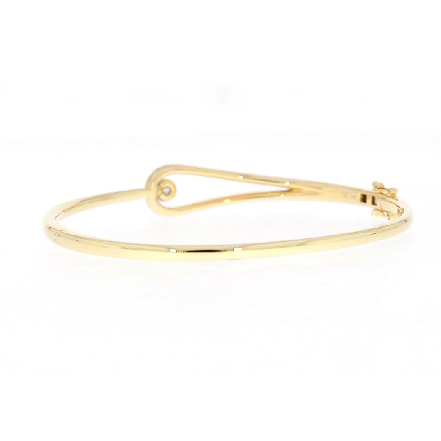 Celebration 9ct Yellow and White Gold with Round Brilliant Cut 1 Carat tw of Lab Grown Diamond Bangle - Image 31