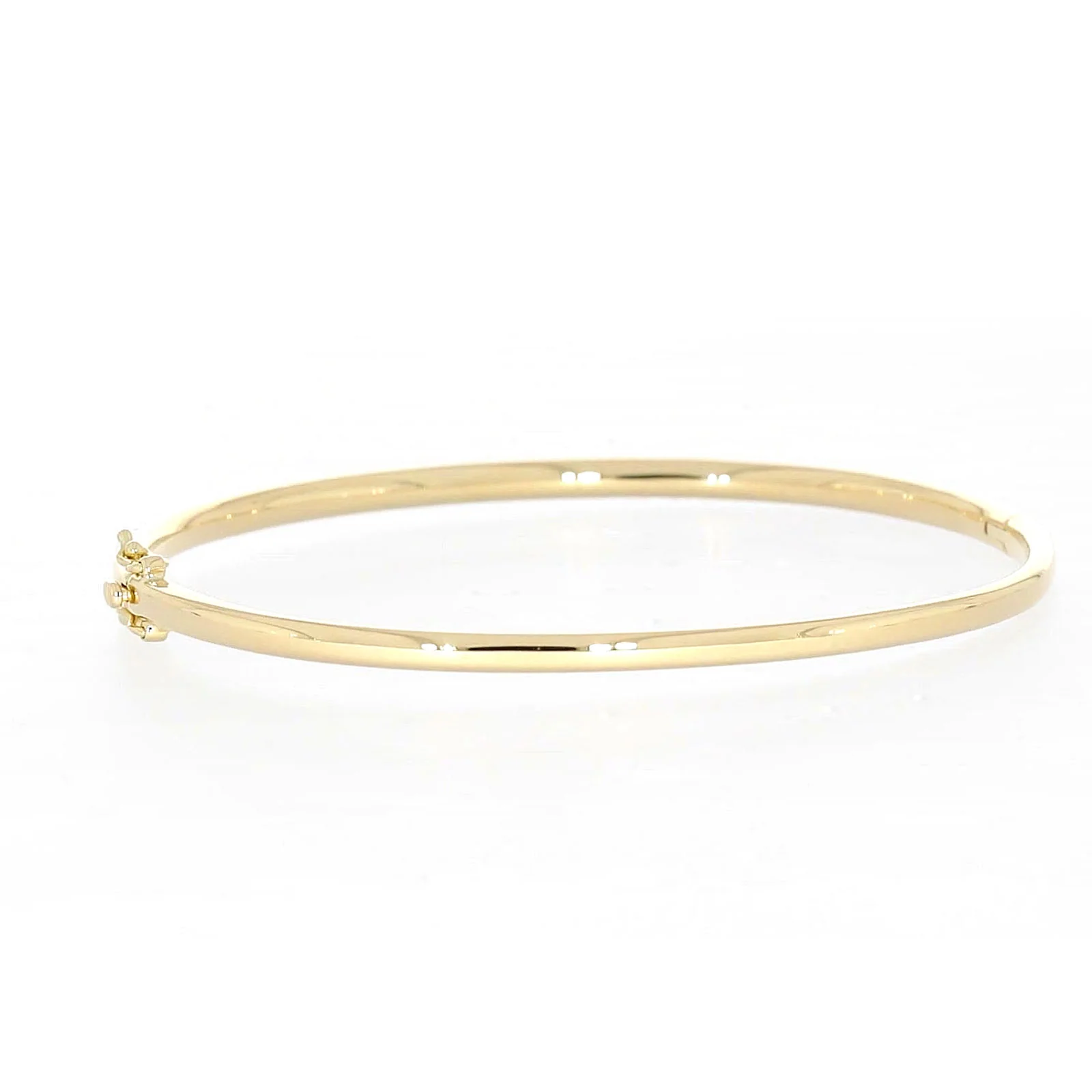 Celebration 9ct Yellow Gold Round Brilliant Cut 1 Carat tw of Lab Grown Diamonds Bangle - Image 33