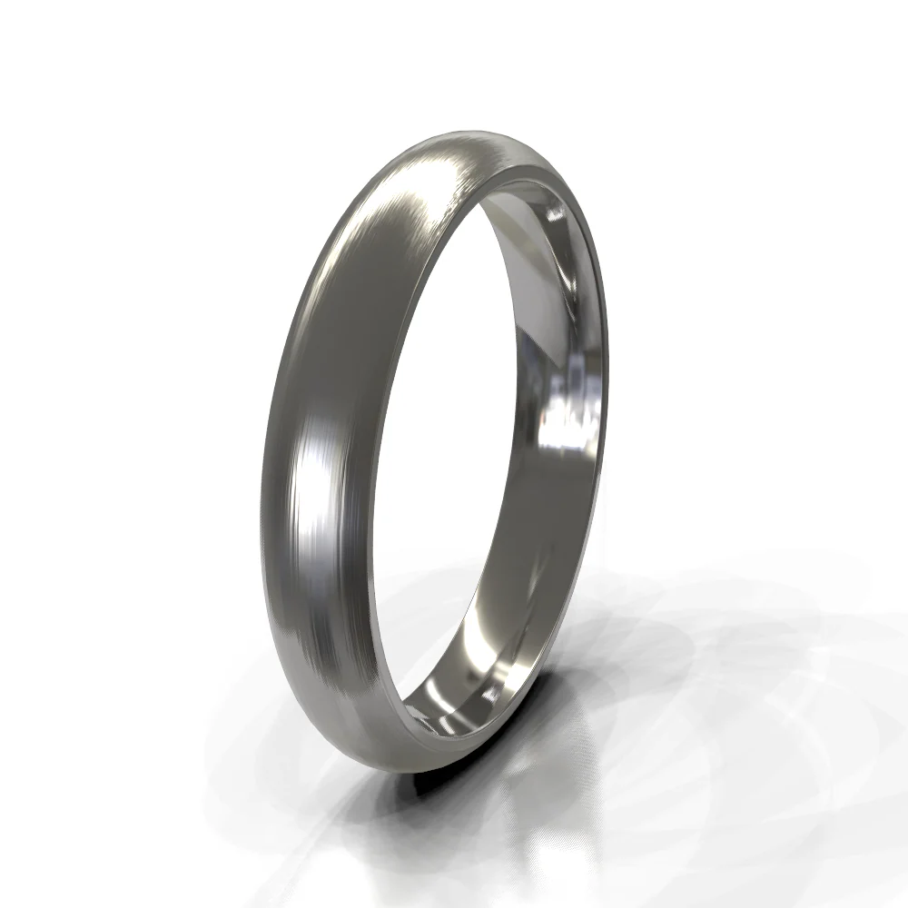 Platinum 9.0mm Plain Band