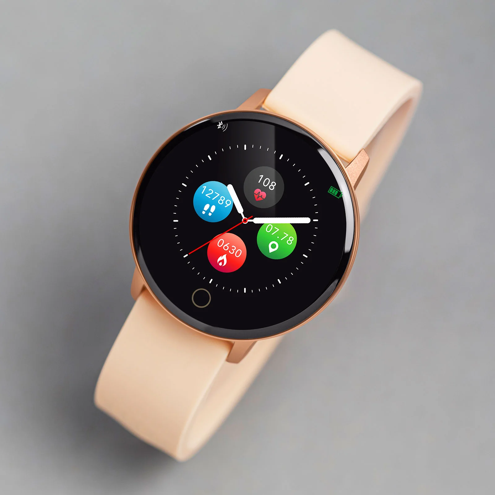 Reflex Active Pink Premium Smart Watch Series 05 RA05-2020 - Image 2