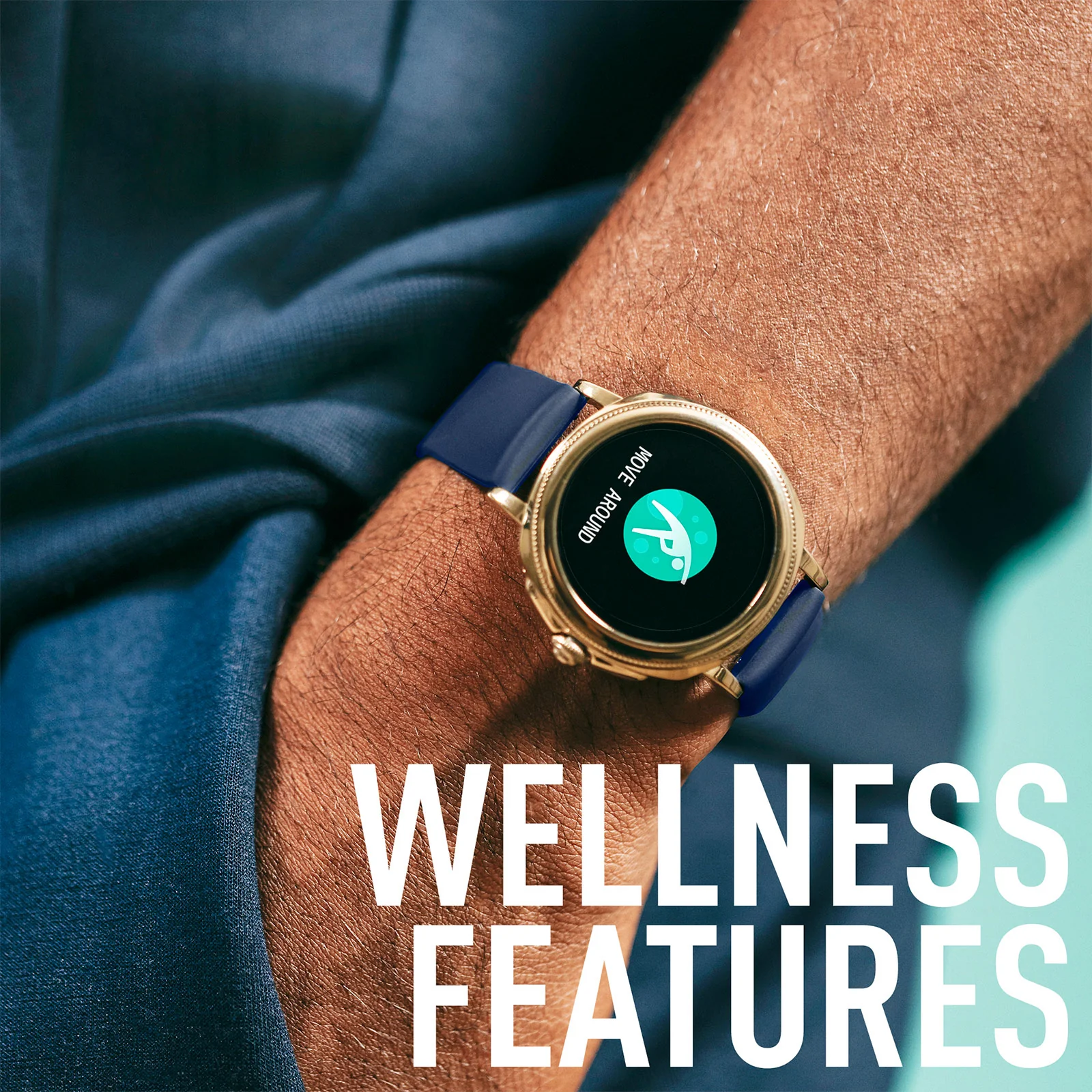 Reflex Active Series 25 Navy Smart Watch RA25-2178 - Image 4