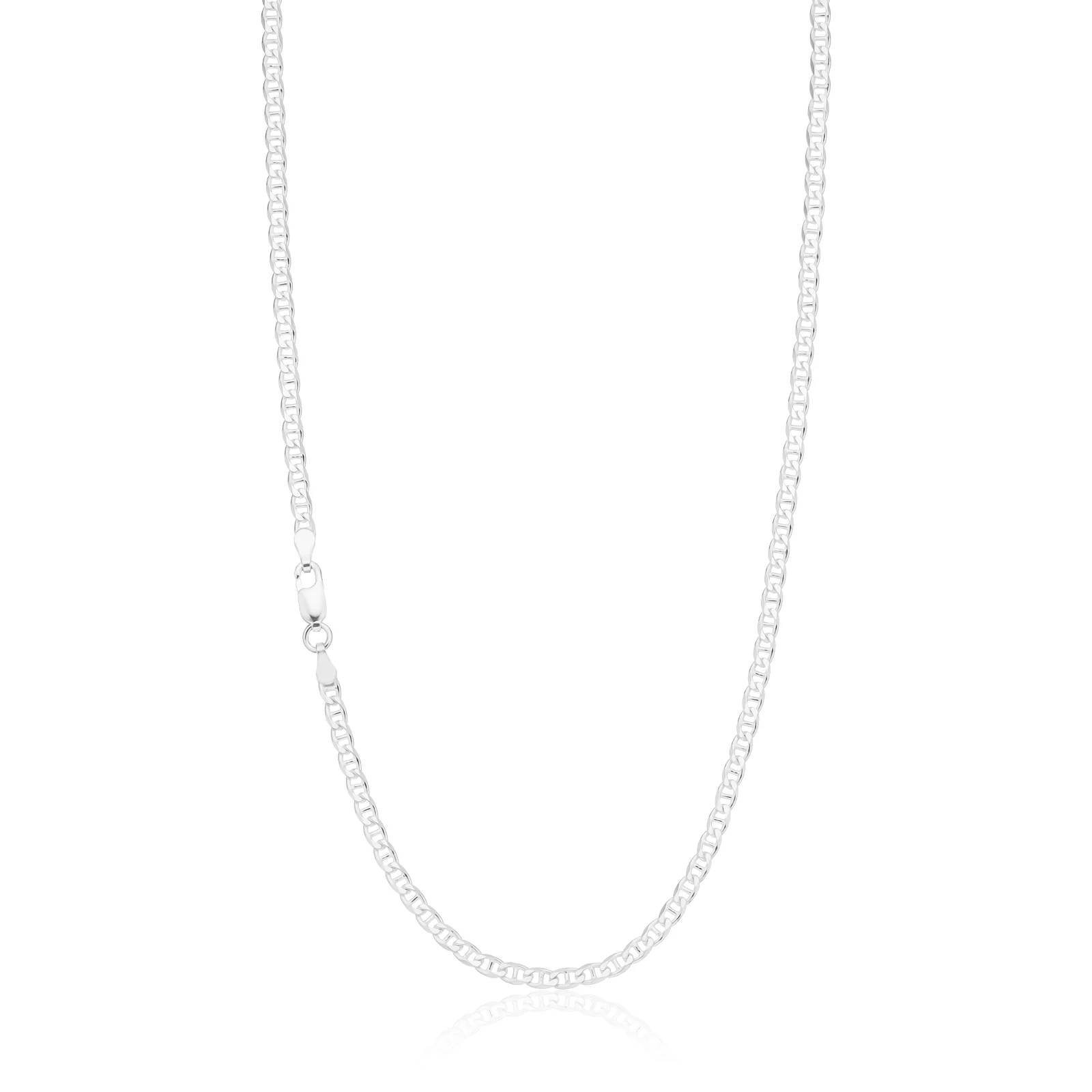 Sterling Silver 70cm Anchor 80 Gauge Chain