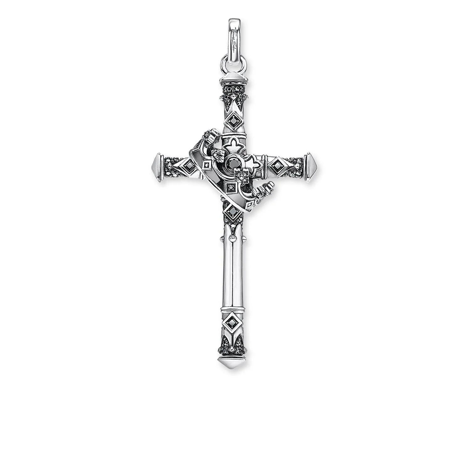 Thomas Sabo Pendant Cross & Crown - Image 2